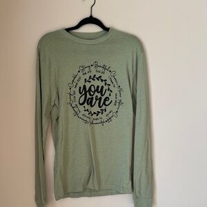 Green Long Sleeve Tee